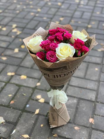 Букет цветов из: Розы в Мамайка