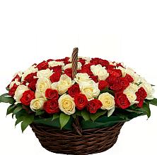 Премиум букет из: Розы #REPLACE_PRED# Мамайка