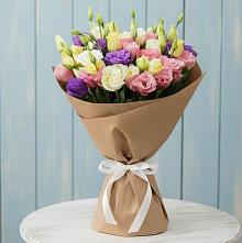 Букет цветов из:  Лизиантусы #REPLACE_PRED# Мамайка